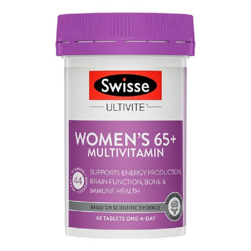 Swisse Ultivite Women’s 65+ Multivitamin 60 Tablets