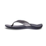 Scholl Orthaheel Orthotic Sonoma II Supportive Thong Pewter