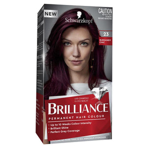 Schwarzkopf Brilliance Hair Colour 23 Burgundy Chic