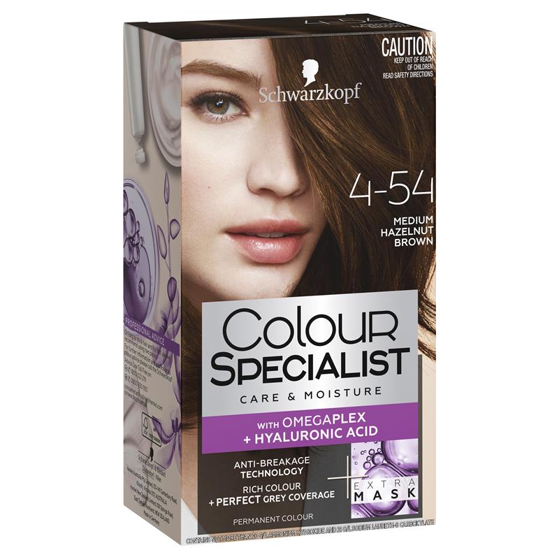Schwarzkopf Colour Specialist 4.54 Medium Hazelnut Brown