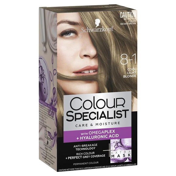 Schwarzkopf Colour Specialist 8-1 Cool Light Blonde