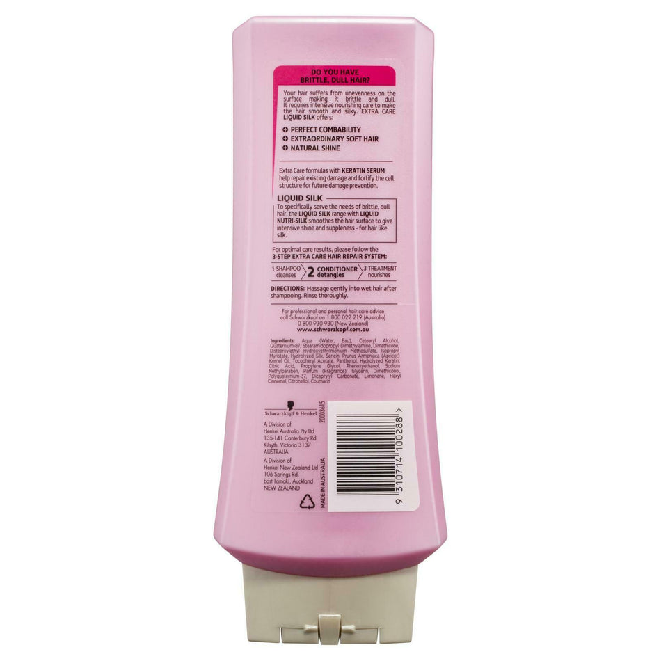 Schwarzkopf Extra Care Liquid Silk Conditioner 400ml
