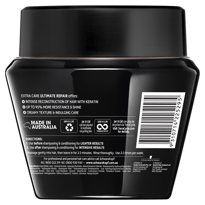 Schwarzkopf Extra Care Ultimate Repair Strengthening Treatment Mask 300ml