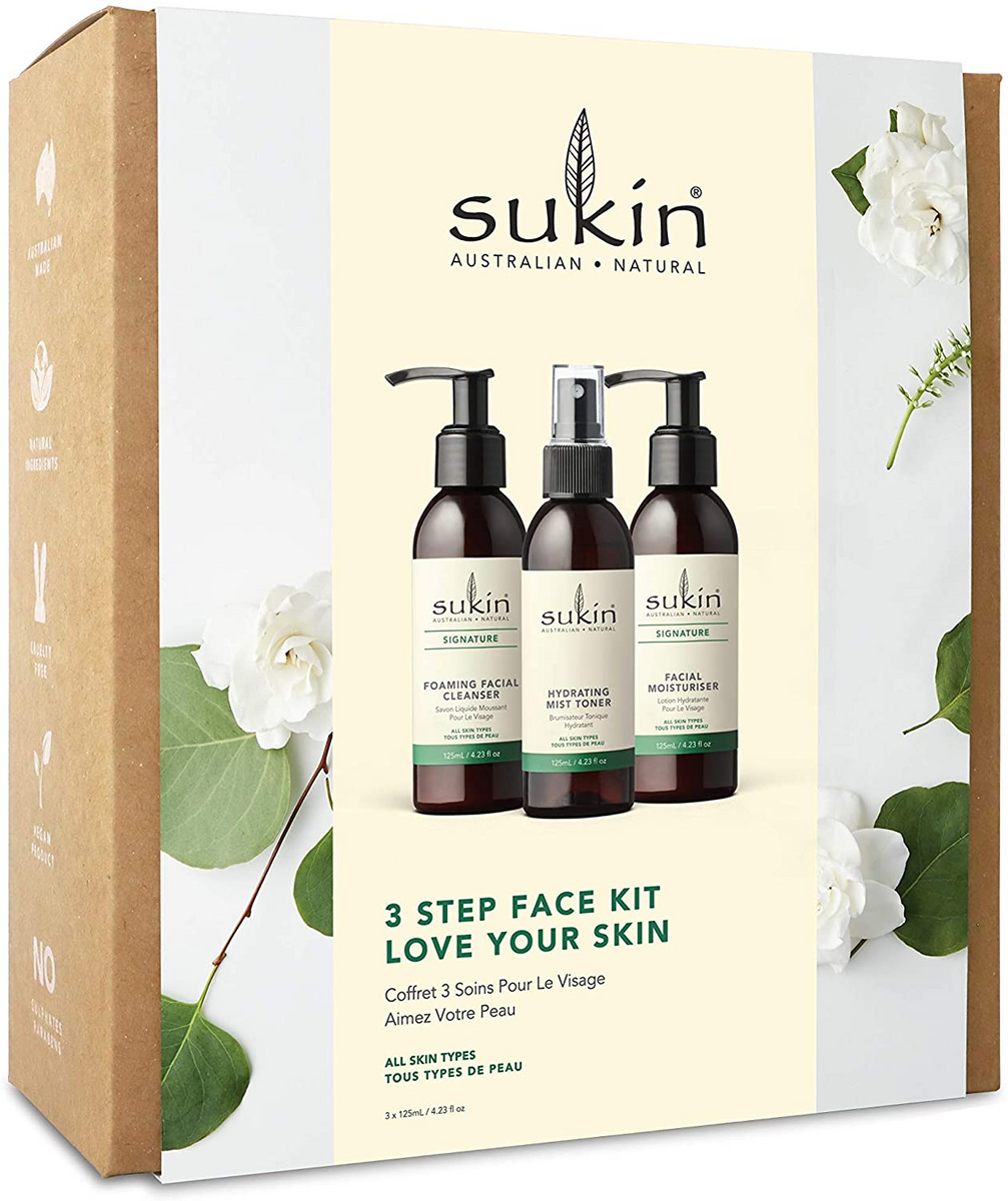 Sukin Signature Essential 3 Step Face Kit Gift Set Scown's Pharmacy