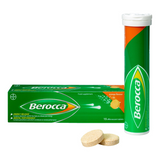 Berocca Energy Vitamin B & C Orange Flavour Effervescent 15 Tablets