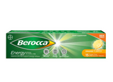 Berocca Energy Vitamin B & C Orange Flavour Effervescent 15 Tablets