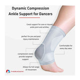Thermoskin Dynamic Compression Ankle Sleeve 84612 Small/Medium