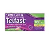 Telfast 180mg Hayfever Allergy Relief 50 Tablets