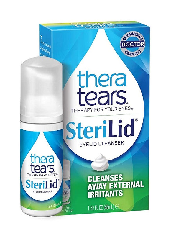 TheraTears Sterilid Eyelid Cleanser Foam 48ml