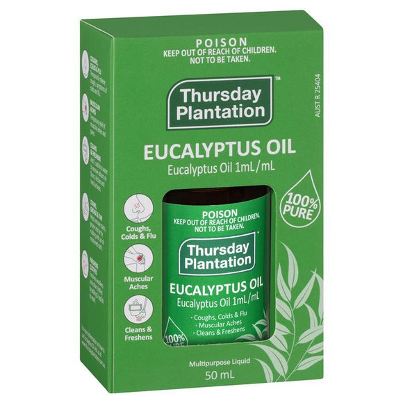 Thursday Plantation Eucalyptus Oil Pure 50mL