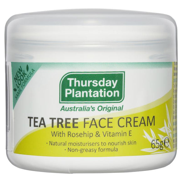 Thursday Plantation Tea Tree Vitamin E Face Cream 65g