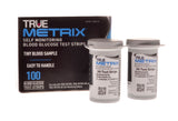 True Metrix 100 Blood Glucose Test Strips for Air & Go Monitoring Systems