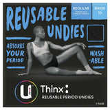 U By Kotex Thinx Reusable Period Undies Bikini Cut Regular Size 10