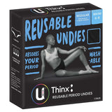 U By Kotex Thinx Reusable Period Undies Bikini Cut Regular Size 6-8