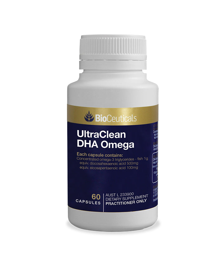 BioCeuticals UltraClean DHA Omega 60 Capsules
