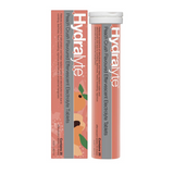 Hydralyte Electrolyte Effervescent Peach Crush 20 Tablets