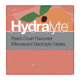Hydralyte Electrolyte Effervescent Peach Crush 20 Tablets