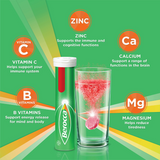 Berocca Energy Vitamin B & C - Original Berry Flavour - 45 Effervescent Tablet