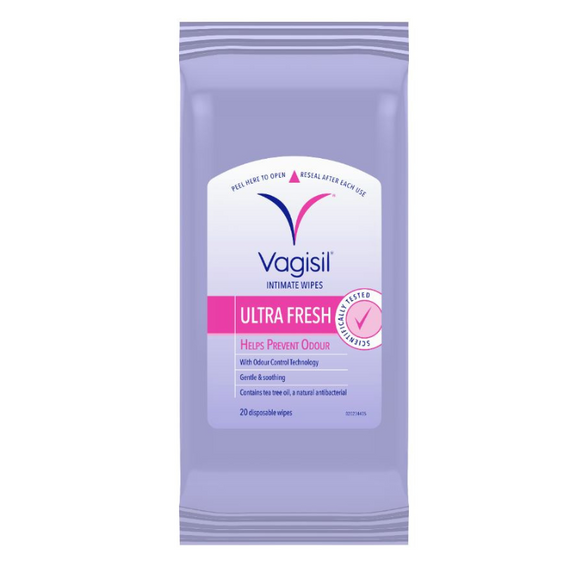 Vagisil Ultra Fresh Intimate Wipes 20