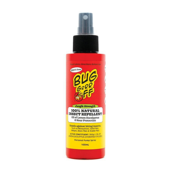 Bug-Grrr Off Jungle Strength Natural Insect Repellent Spray 100 ml