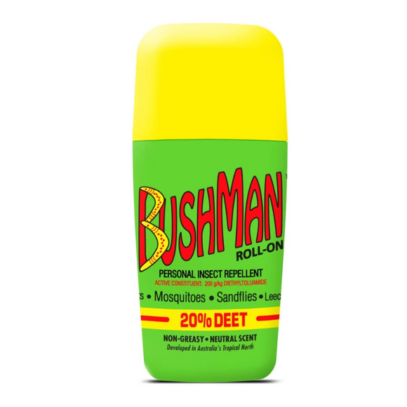 Bushman 20% Deet Roll-On 65g Insect Repellent