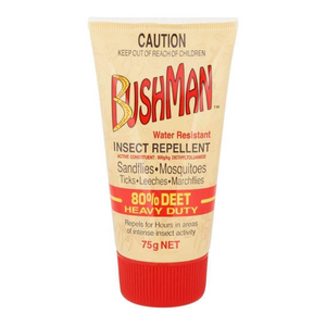 Bushman Ultra Heavy Duty 80% Deet DryGel Tube 75 g