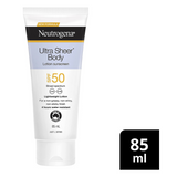 Neutrogena Ultra Sheer Body Lotion Sunscreen SPF50+ 85ml