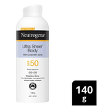 Neutrogena SPF50 Ultra Sheer Body Mist Sunscreen