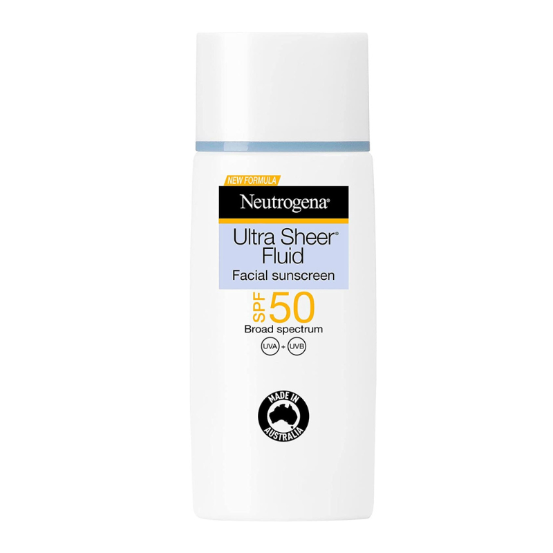 Neutrogena Ultra Sheer Face Fluid SPF50 Broad-Spectrum UVA/UVB 40ml