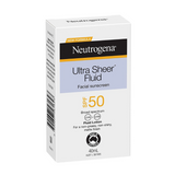 Neutrogena Ultra Sheer Face Fluid SPF50 Broad-Spectrum UVA/UVB 40ml