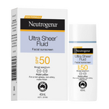 Neutrogena Ultra Sheer Face Fluid SPF50 Broad-Spectrum UVA/UVB 40ml