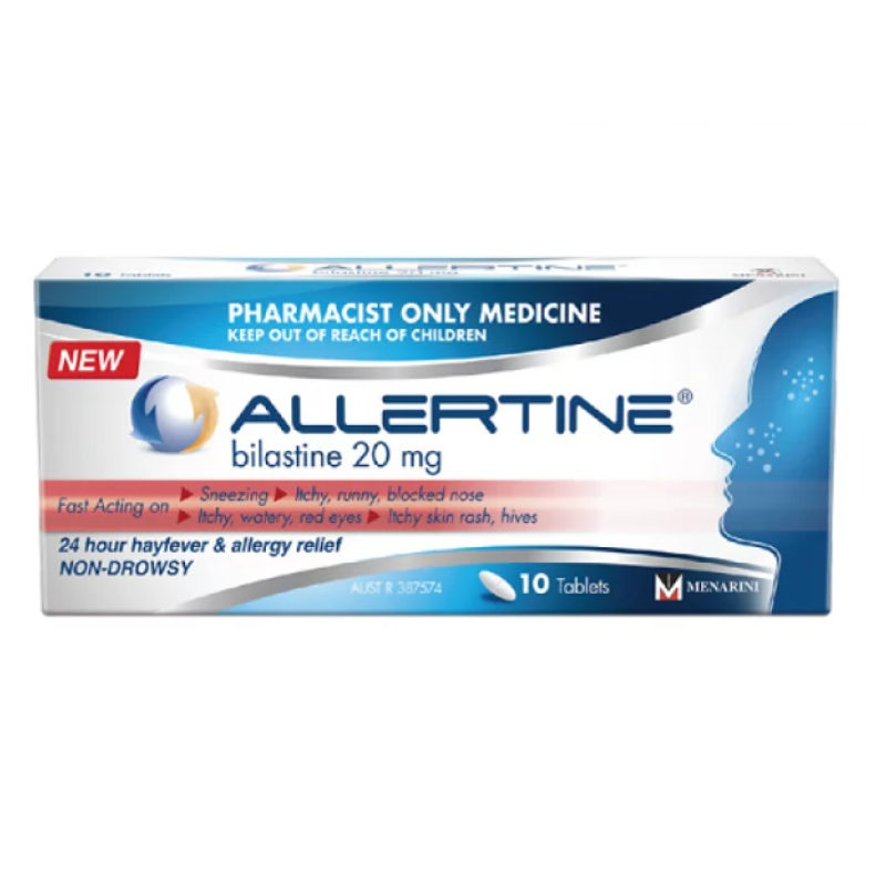 Allertine 20mg Tablet 10