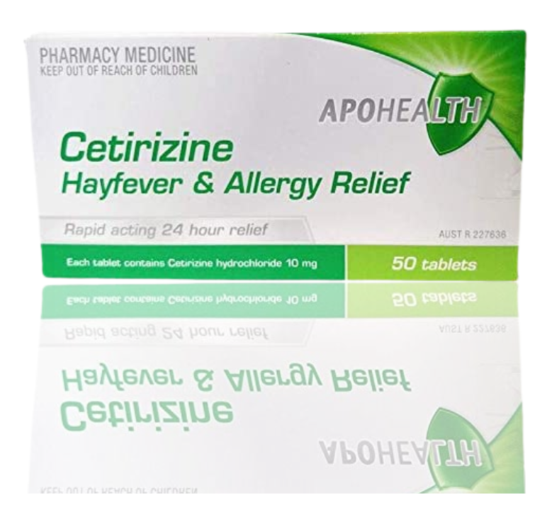 APOHEALTH Cetirizine 10mg 24 hours Antihistamine Tablets 50