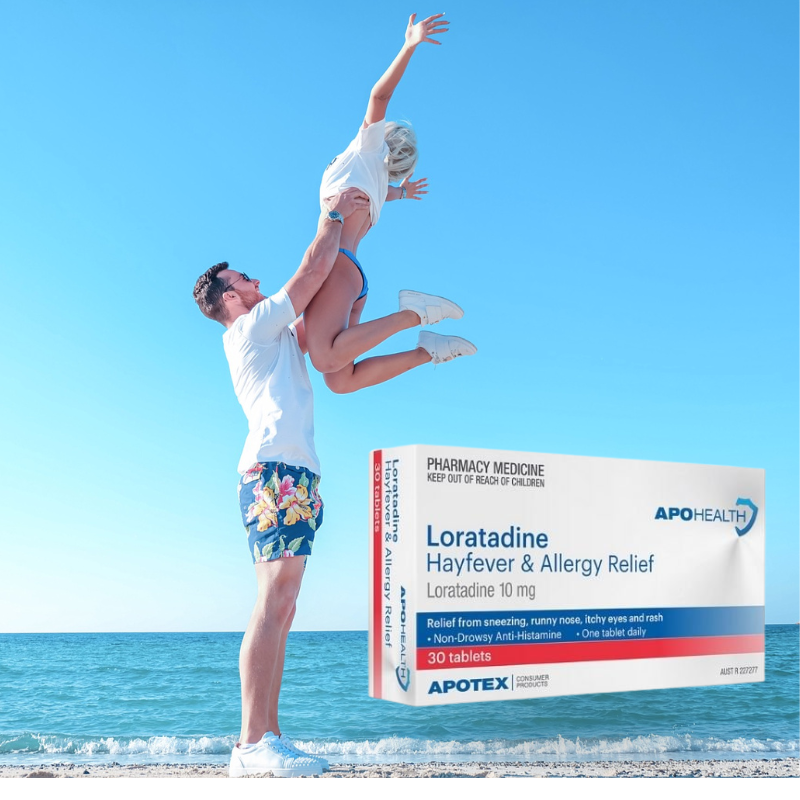 APOHEALTH Loratadine 10mg Antihistamine 30 Tablets