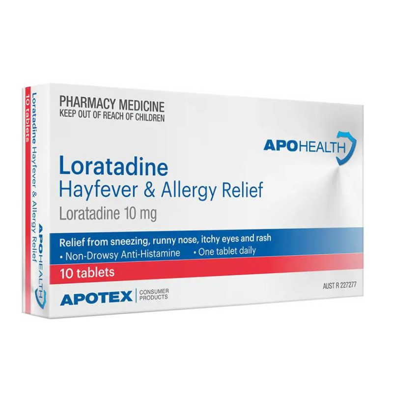 APOHEALTH Fexofenadine 180mg Antihistamine 10 Tablets