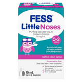 FESS Little Noses Saline Nasal Spray 15 ml + Aspirator