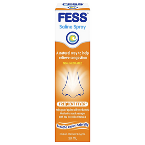 FESS Nasal Defence Non-Medicated Saline Spray with Tea Tree Oil & Vitamin E 30ml