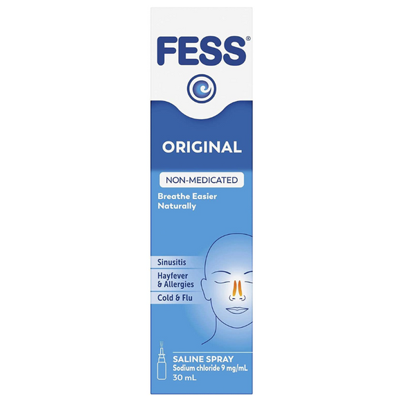 FESS Original Nasal Saline Spray 30 ml