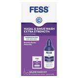 FESS Nasal & Sinus Extra Strength Hypertonic Wash Kit 6 Sachets