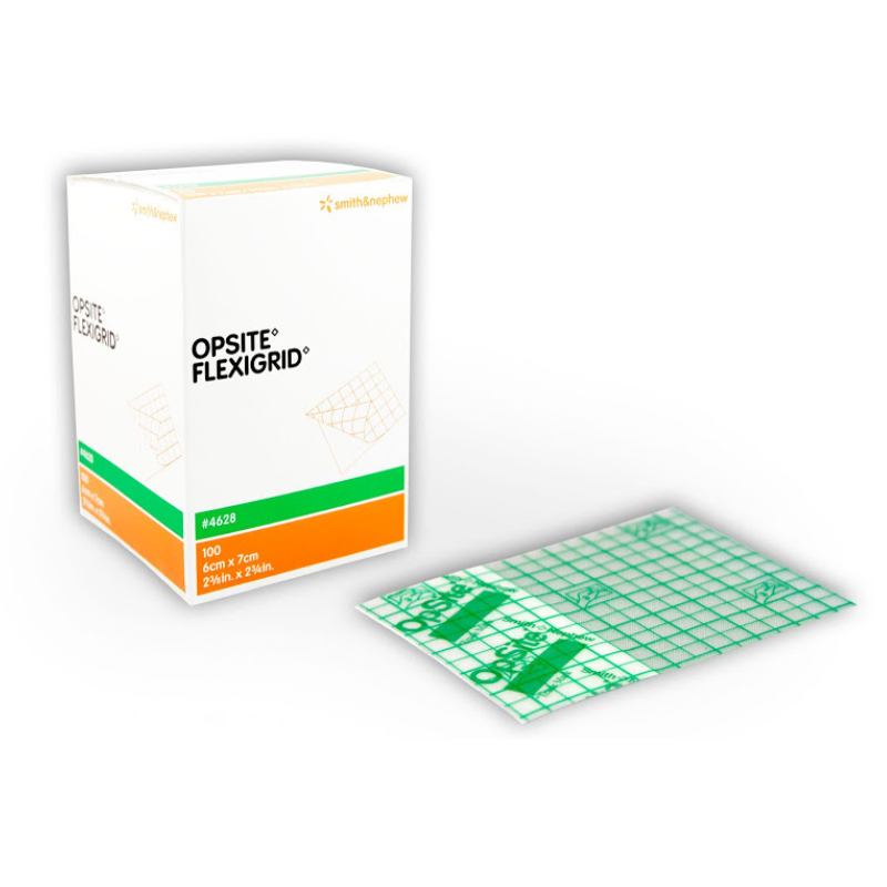 Flexigrid OPSITE Flexigrid Clear Barrier Wound Film 6cm x 7cm 100 Pack – Scown's ...