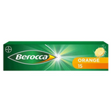 Berocca Energy Vitamin B & C Orange Flavour Effervescent 15 Tablets