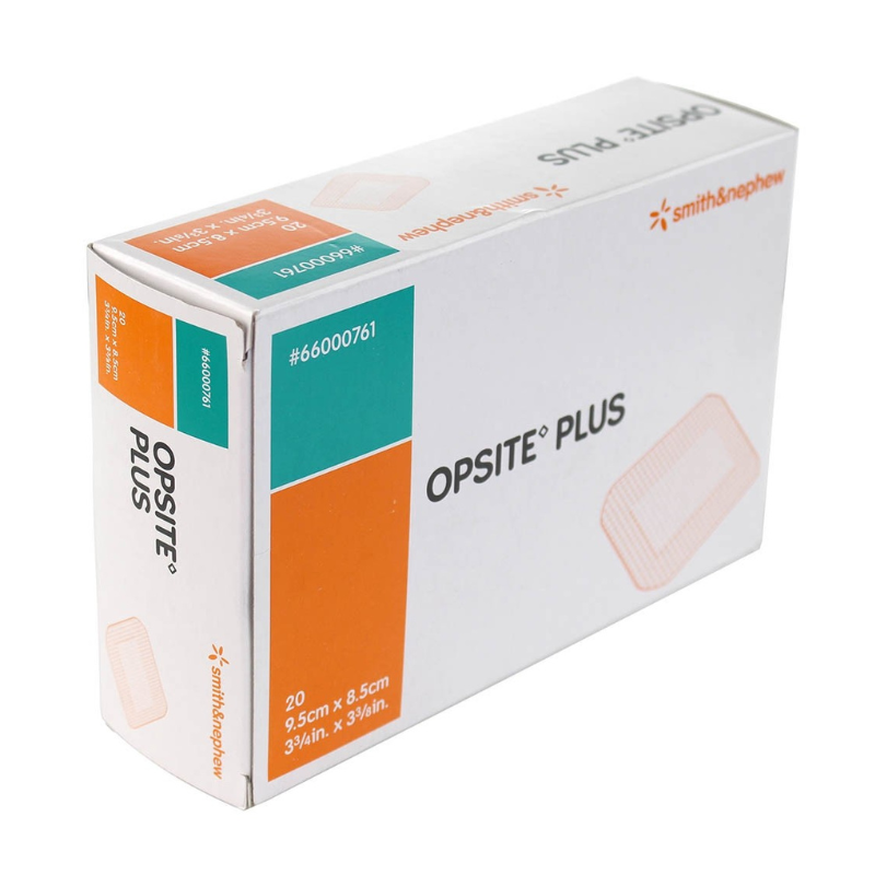 OPSITE Post-Op Waterproof Film Dressings 9.5cm x 8.5cm 20 Pack