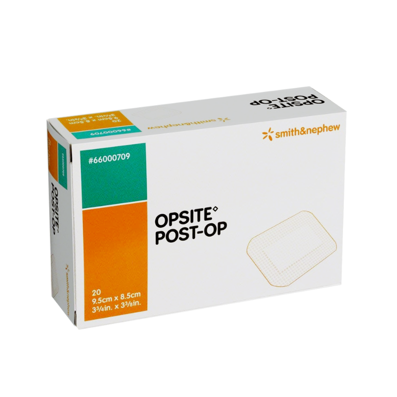 OPSITE Post-Op Waterproof Film Dressings 9.5cm x 8.5cm 20 Pack