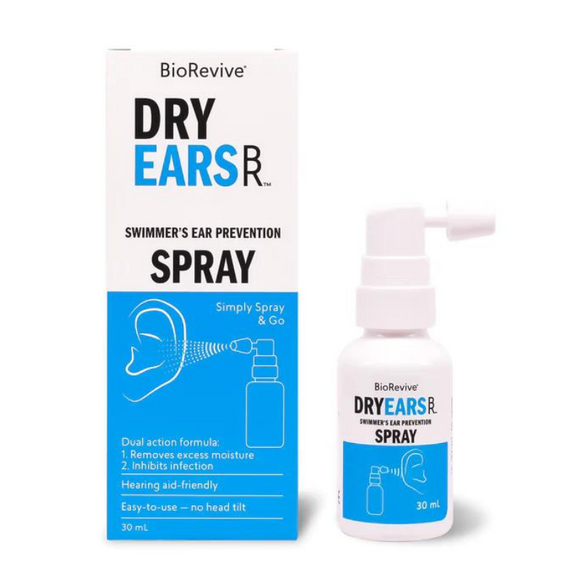 BioRevive DryEars Swimmer's Ear Infection & Inflammation Prevention Spray 30 ml