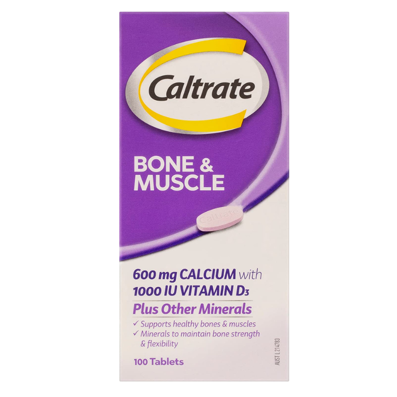 Caltrate Bone And Muscle Health - 100 Tablets