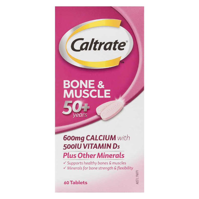 Caltrate Bone and Muscle 50+ Years 60 Tablets
