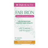 ﻿FAB IRON + Vitamin B + Zinc 60 Capsules