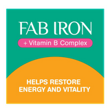 FAB IRON + Vitamin B Complex 60 Tablets