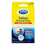 Scholl Callus Removal Pads - Immediate Pain & Pressure Relie - 4 Medicated Pads