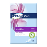 6x TENA Pad Mini Plus Long Length 16 Pack = 96 Pads